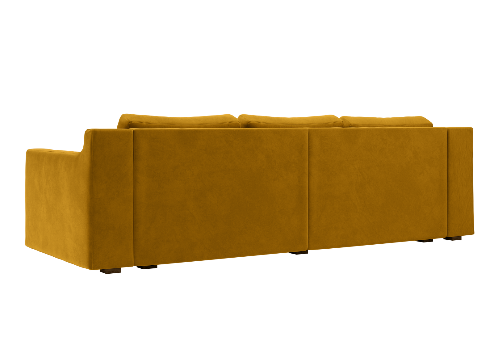 The Elevate Sectional in Recycled Velvet