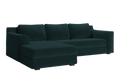 The Elevate Sectional in Recycled Velvet