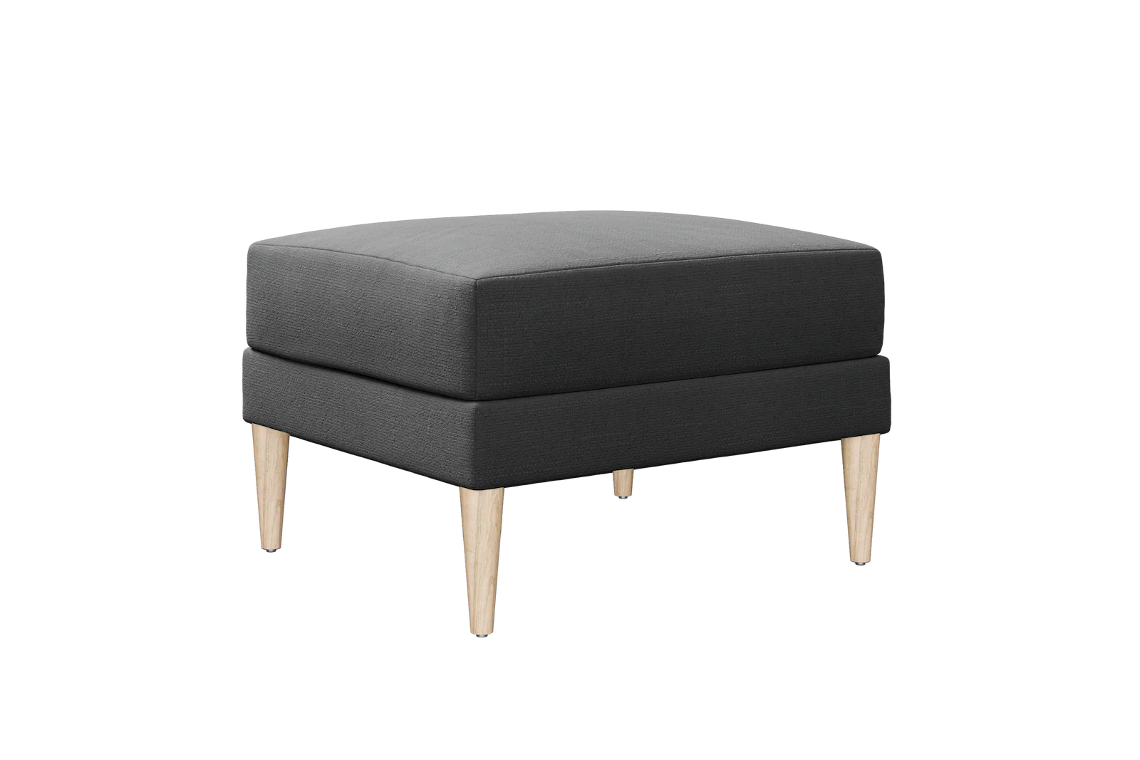 The Essential Ottoman in Upcycled Poly