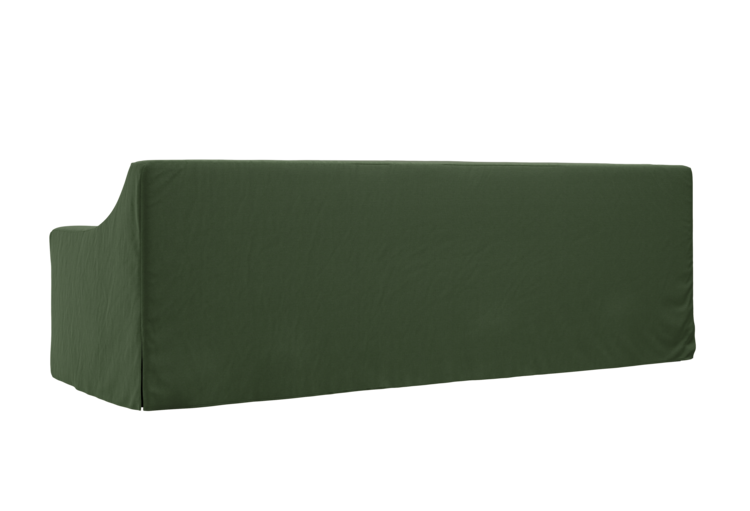 The Evergreen Sofa in Hemp Blend