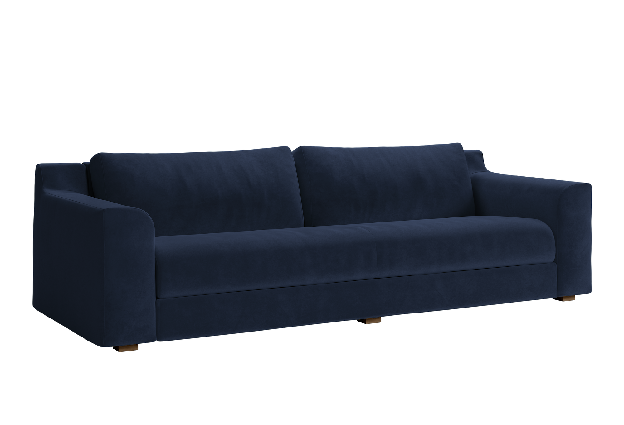The Elevate 96" Sofa in Recycled Velvet