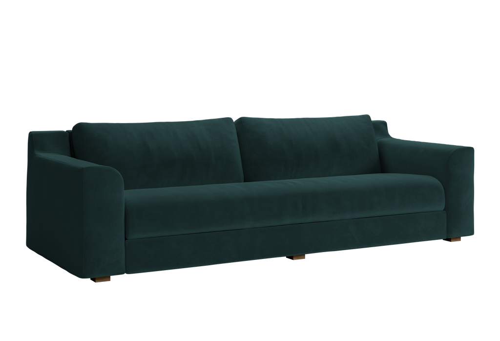 The Elevate 96" Sofa in Recycled Velvet