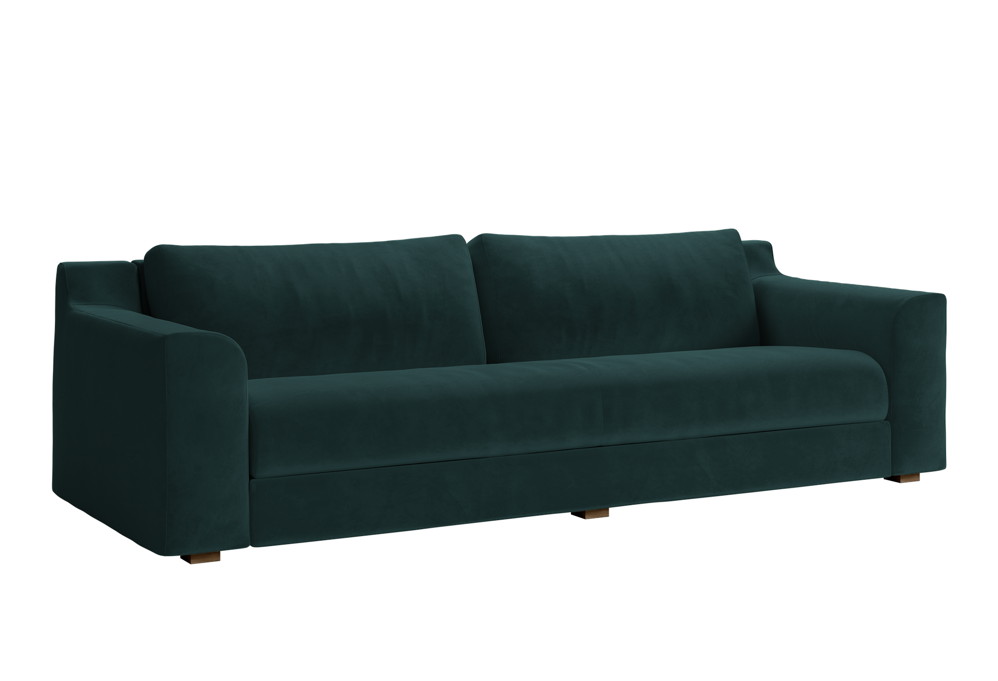The Elevate 96" Sofa in Recycled Velvet