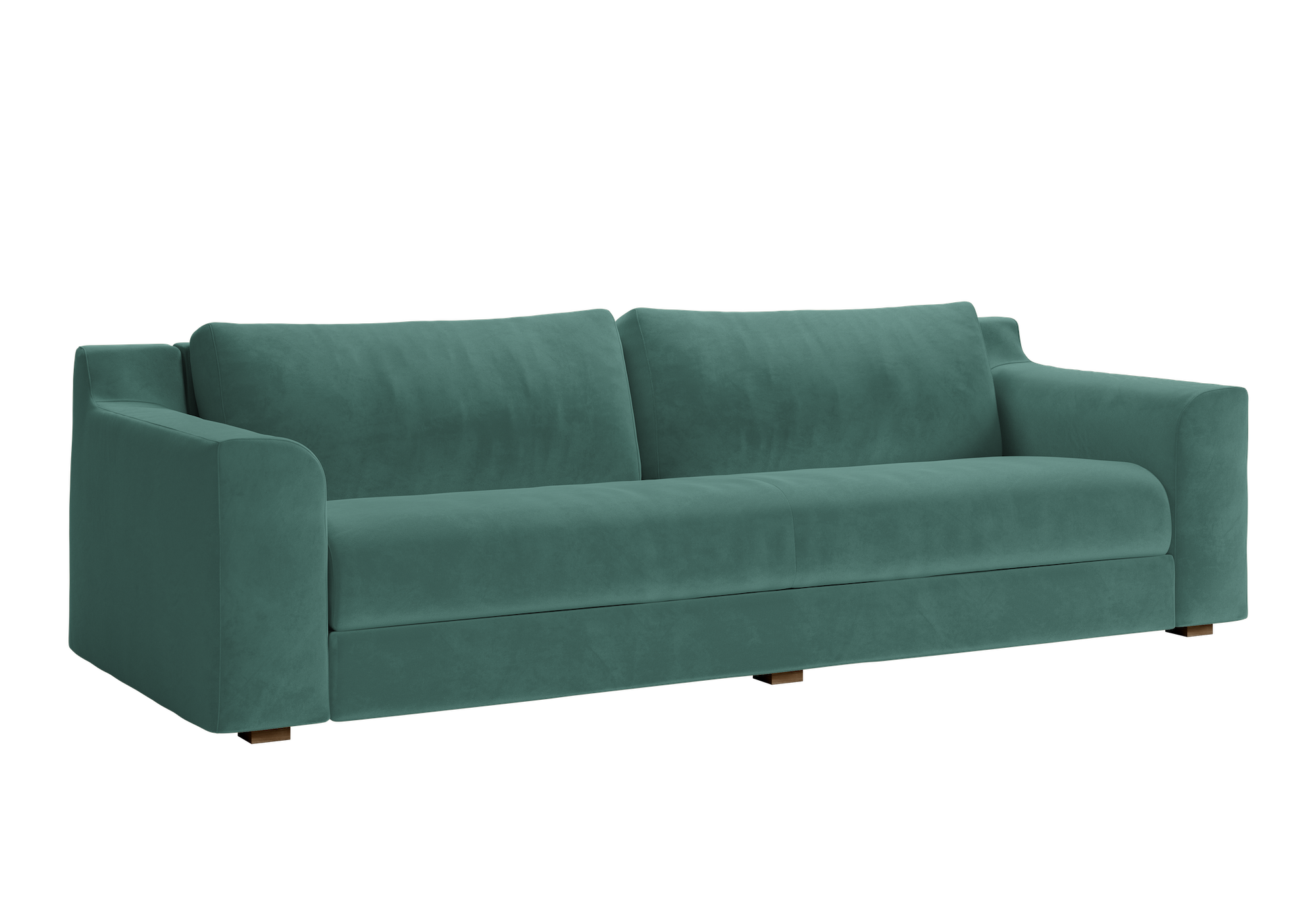 The Elevate 96" Sofa in Recycled Velvet