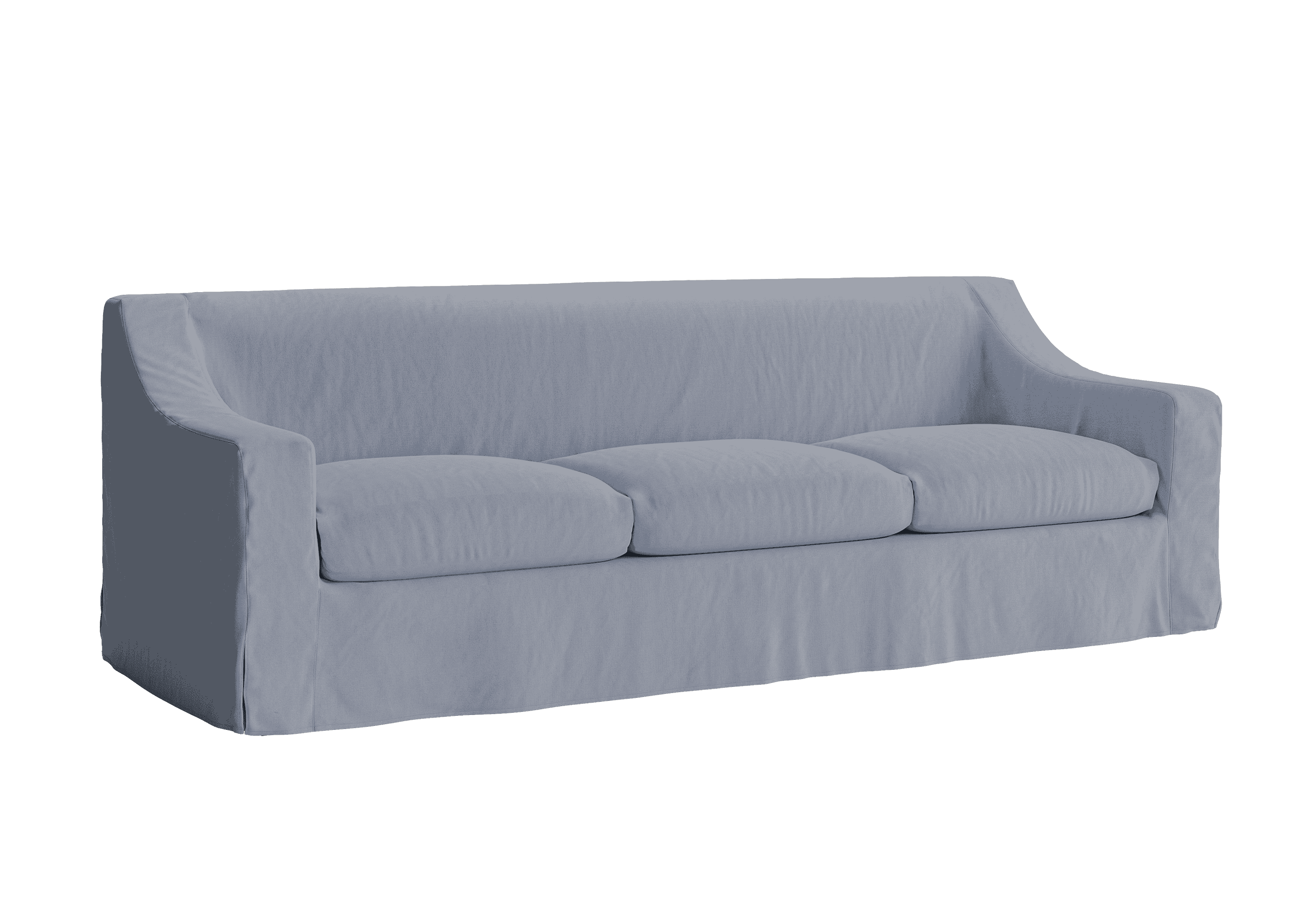 The Evergreen Sofa in Hemp Blend