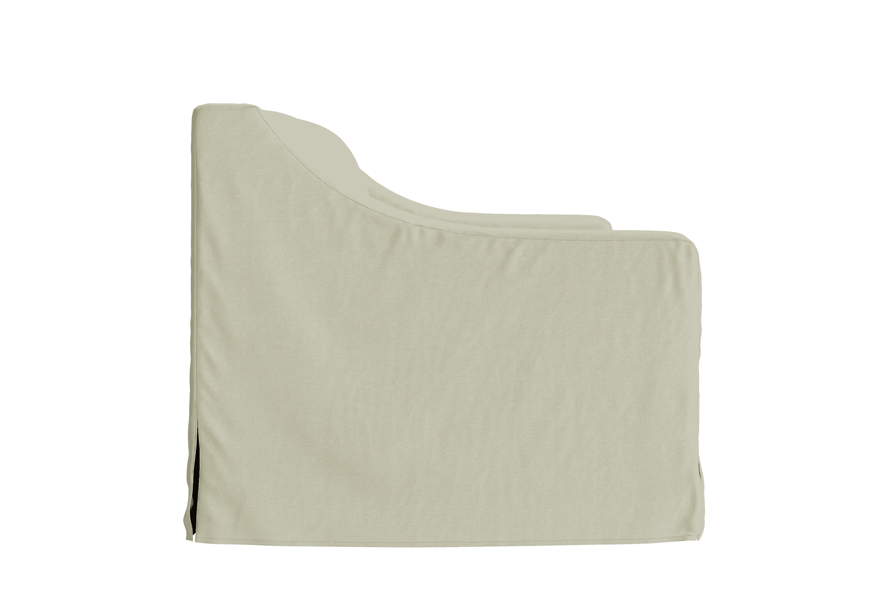 The Evergreen Sofa in Hemp Blend