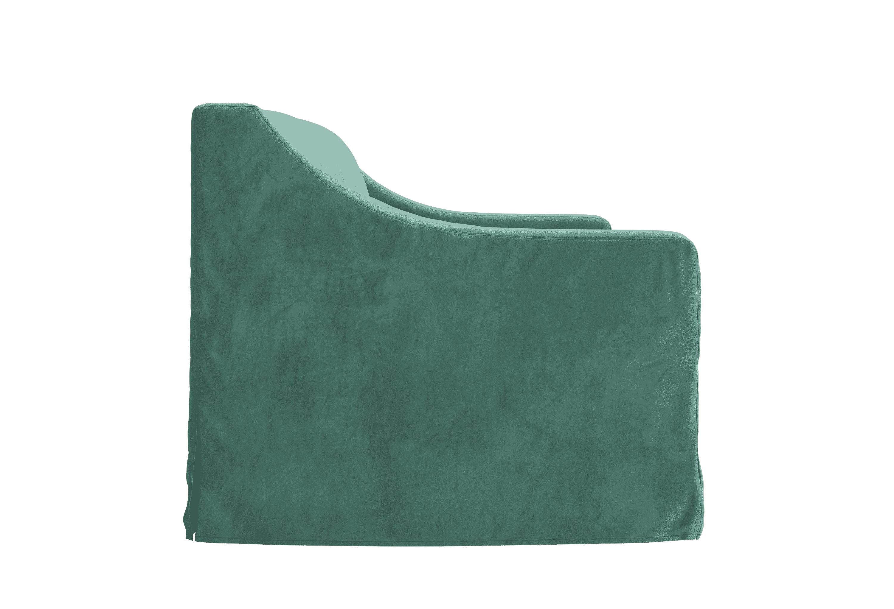 The Evergreen Sofa in Recycled Velvet