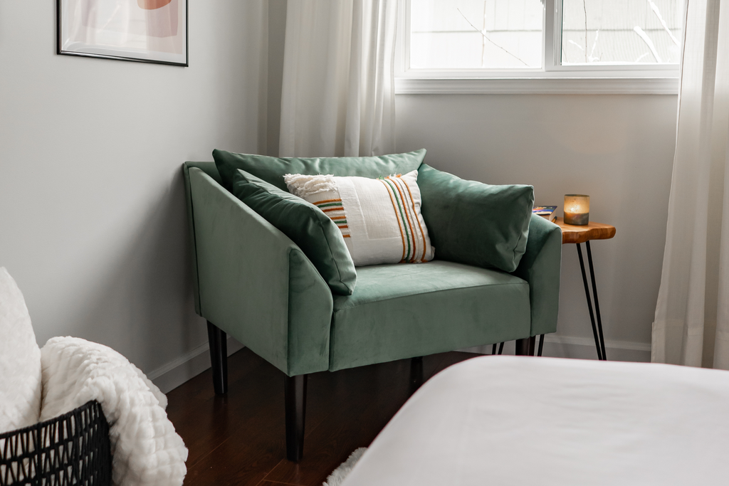 The Essential Chair in Recycled Velvet