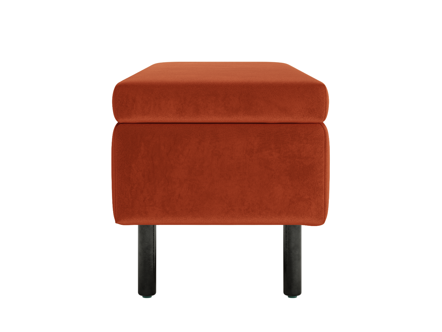 The Essential Storage Bench in Recycled Velvet