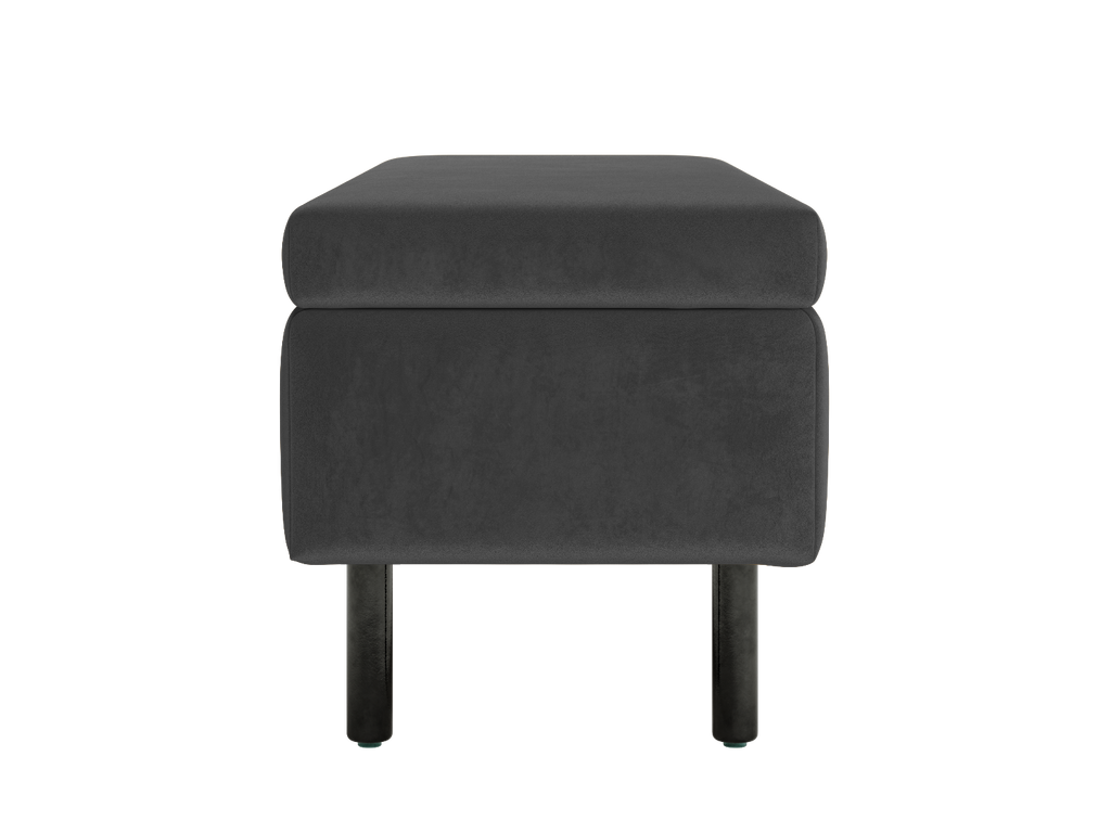 The Essential Storage Bench in Recycled Velvet