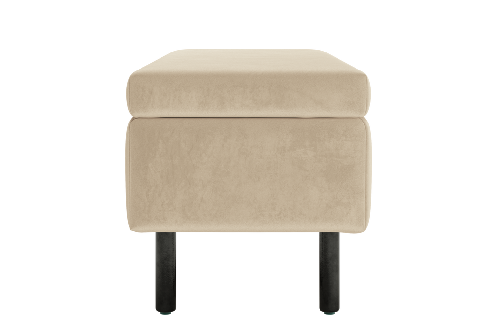 The Essential Storage Bench in Recycled Velvet