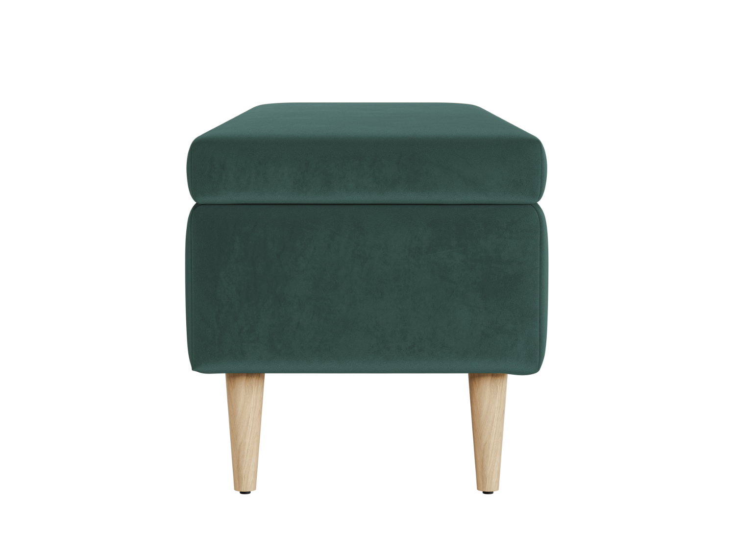 The Essential Storage Bench in Recycled Velvet