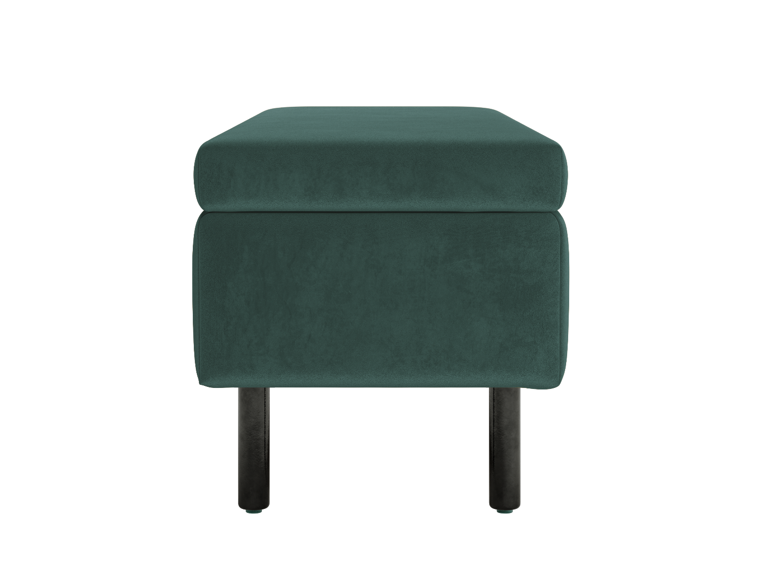 The Essential Storage Bench in Recycled Velvet