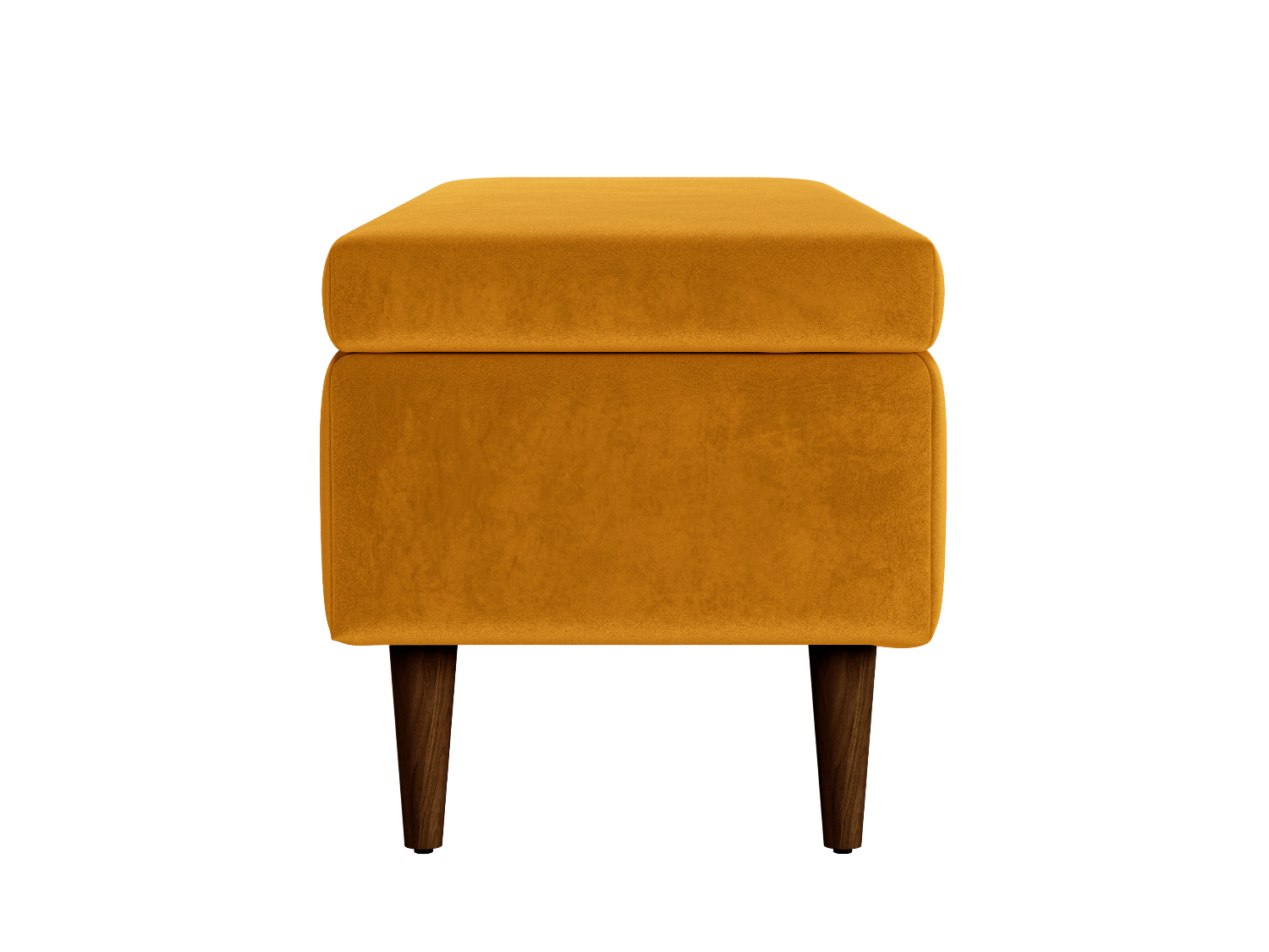 The Essential Storage Bench in Recycled Velvet