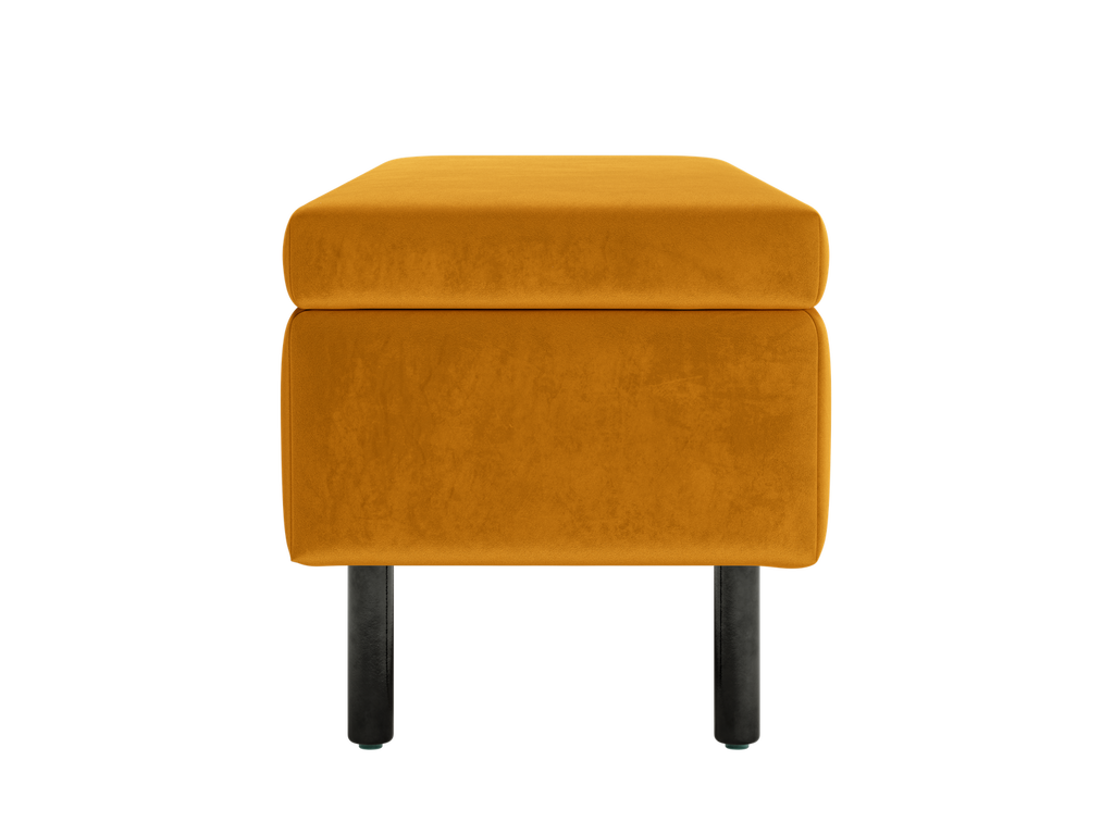 The Essential Storage Bench in Recycled Velvet