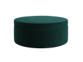 The Evergreen Storage Ottoman in Recycled Velvet