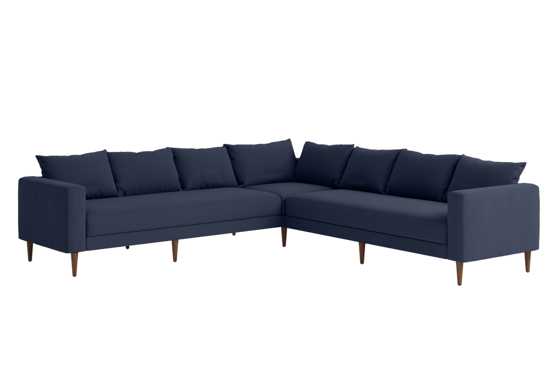 The Essential Corner Sectional (7 Seat) in Upcycled Poly
