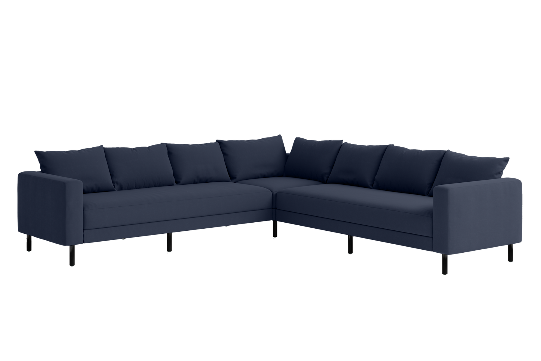 The Essential Corner Sectional (7 Seat) in Upcycled Poly