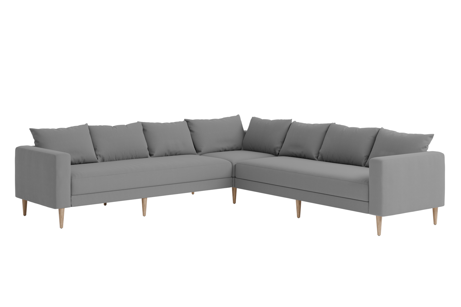 The Essential Corner Sectional (7 Seat) in Upcycled Poly