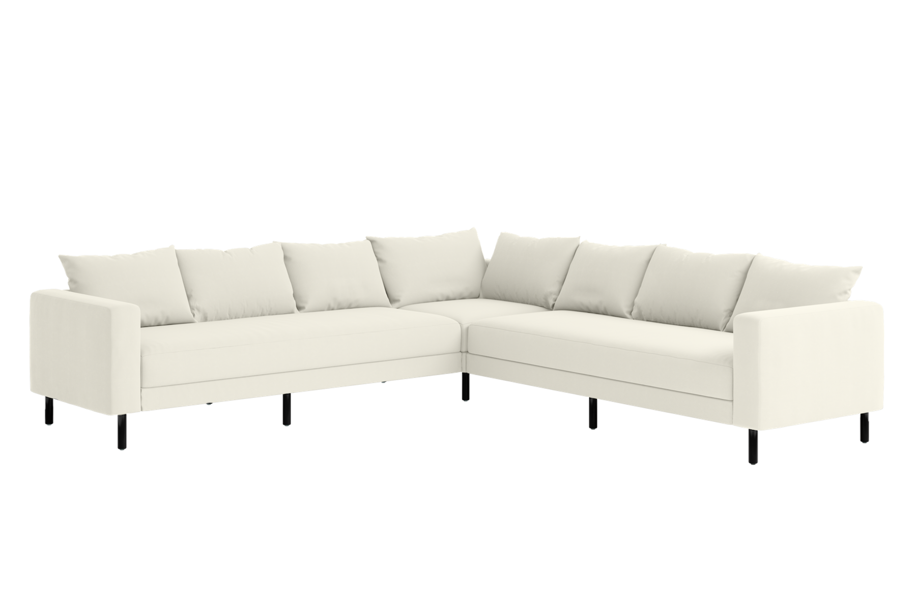The Essential Corner Sectional (7 Seat) in Upcycled Poly