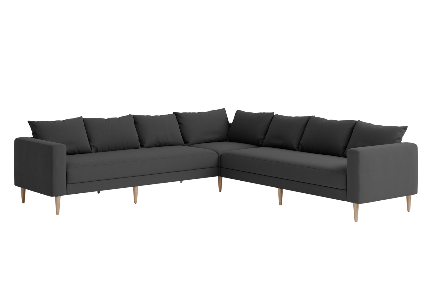 The Essential Corner Sectional (7 Seat) in Upcycled Poly