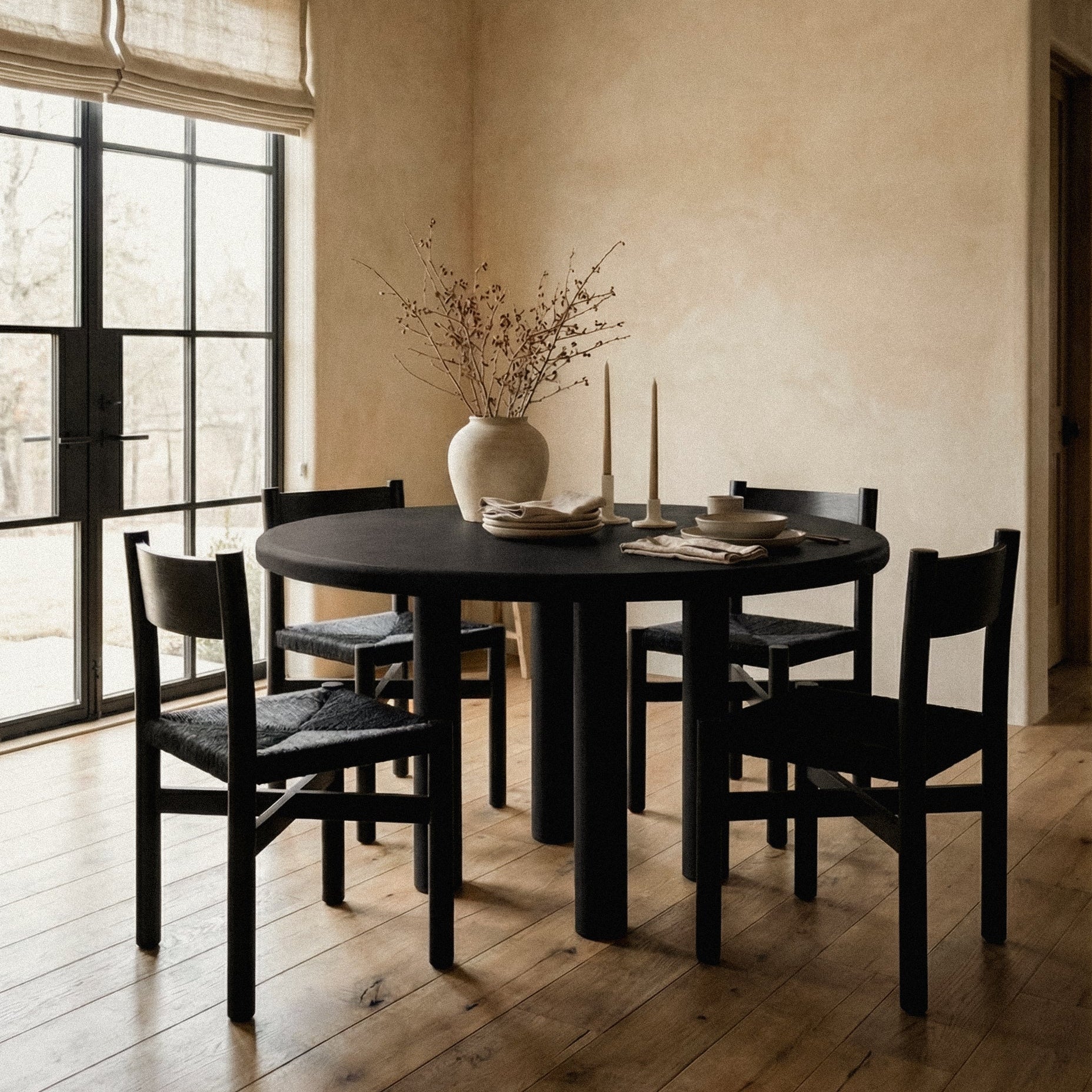 Nonna Dining Chair - Black