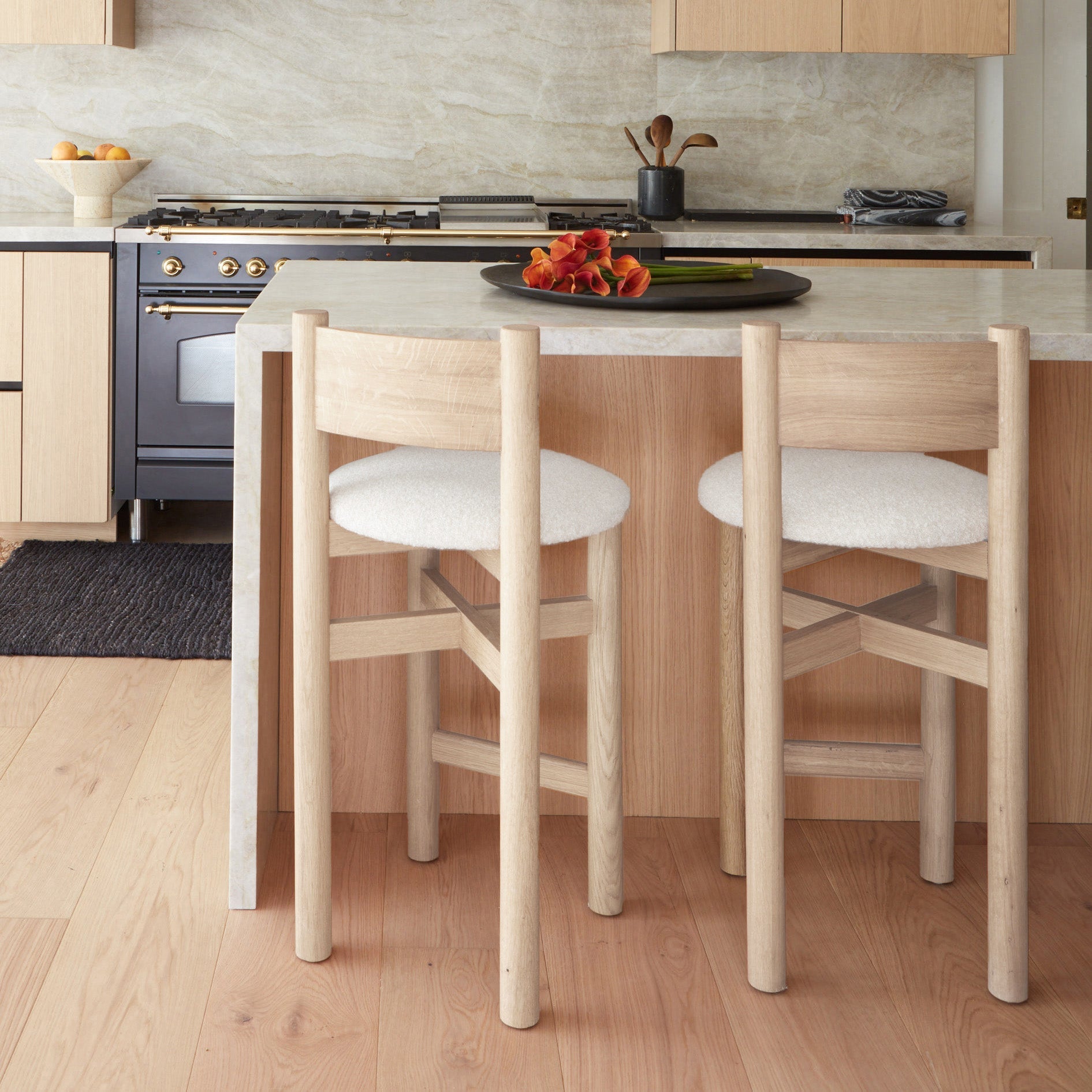 Teddy Counter Stool - Natural