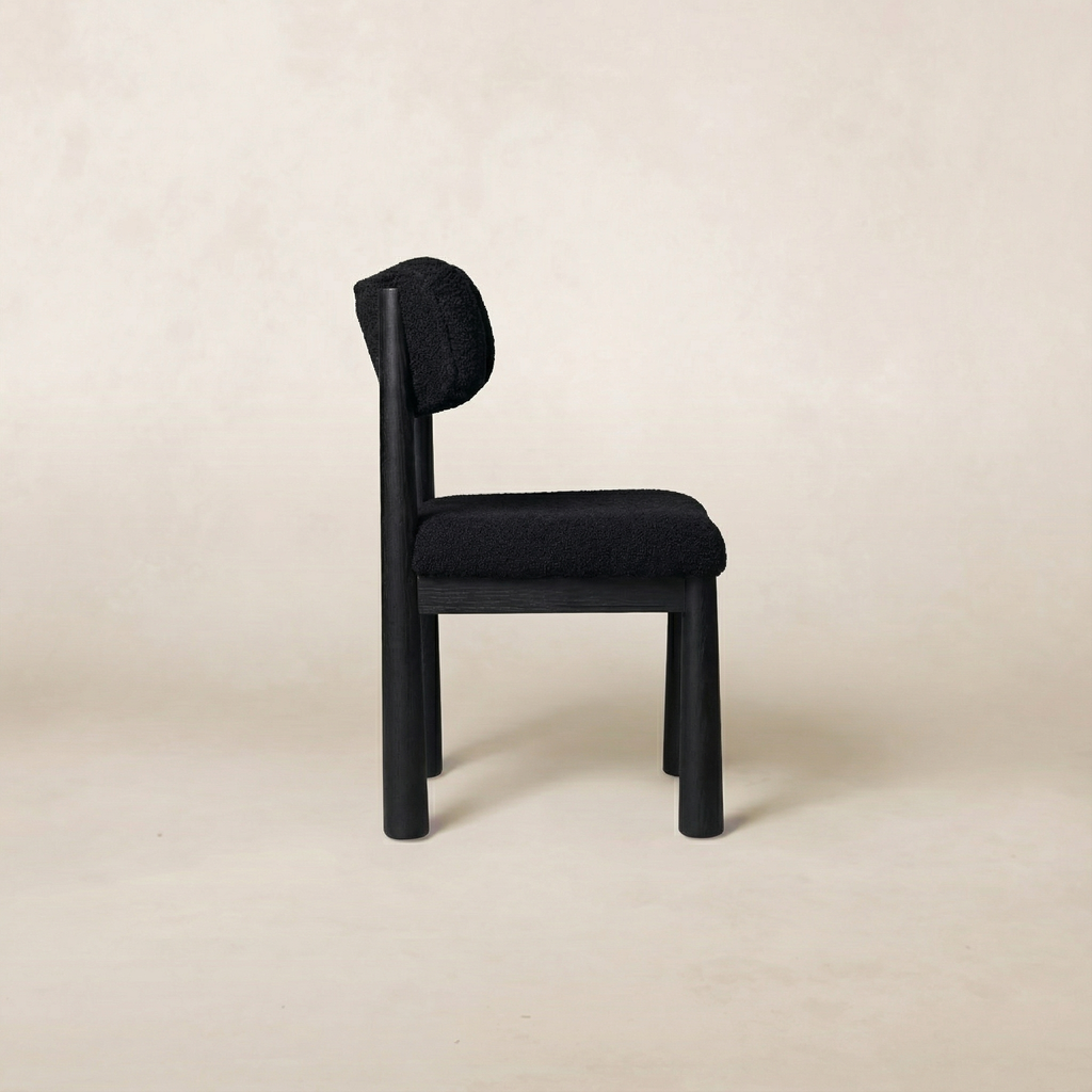 Charlie Dining Chair - Black
