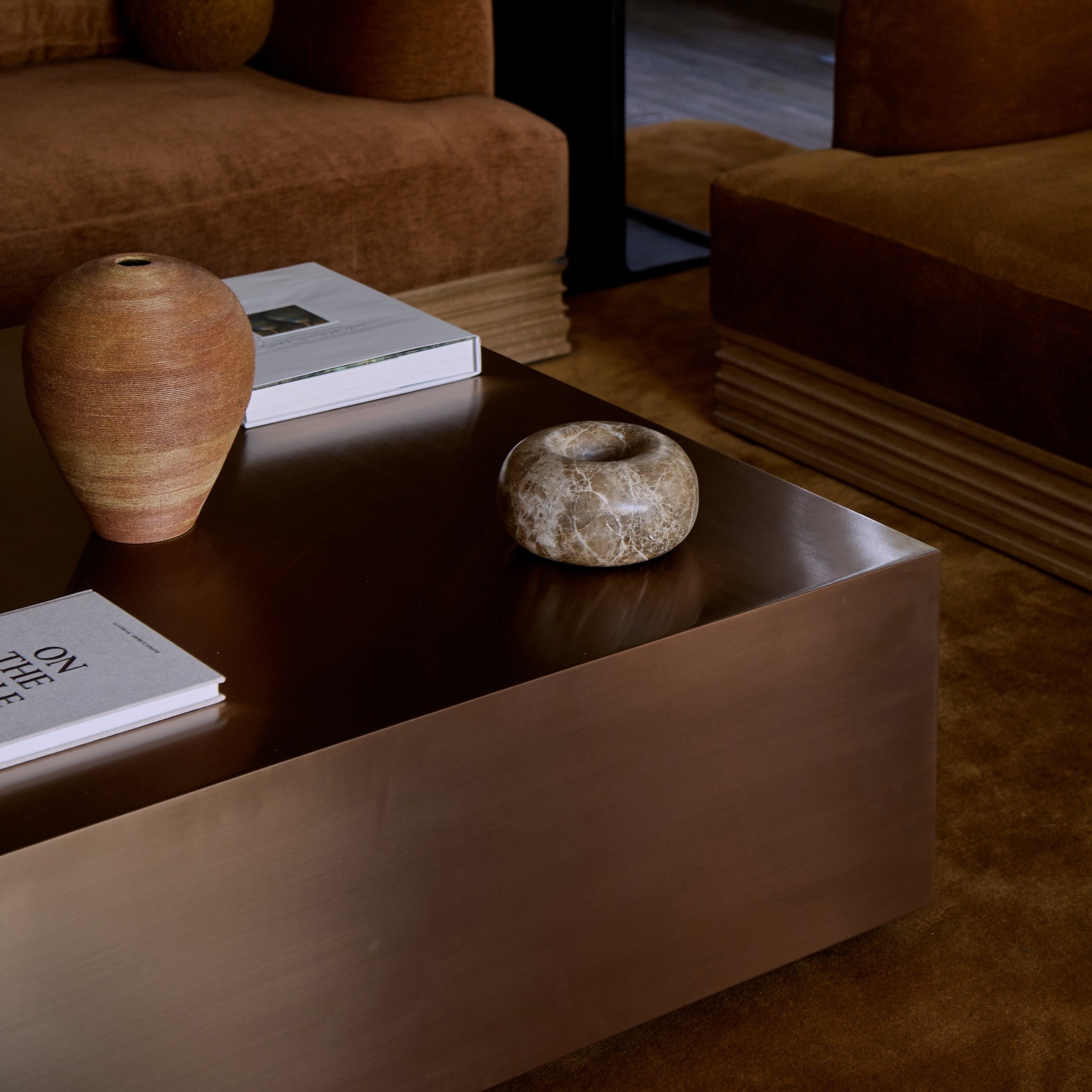 Copper Coffee Table