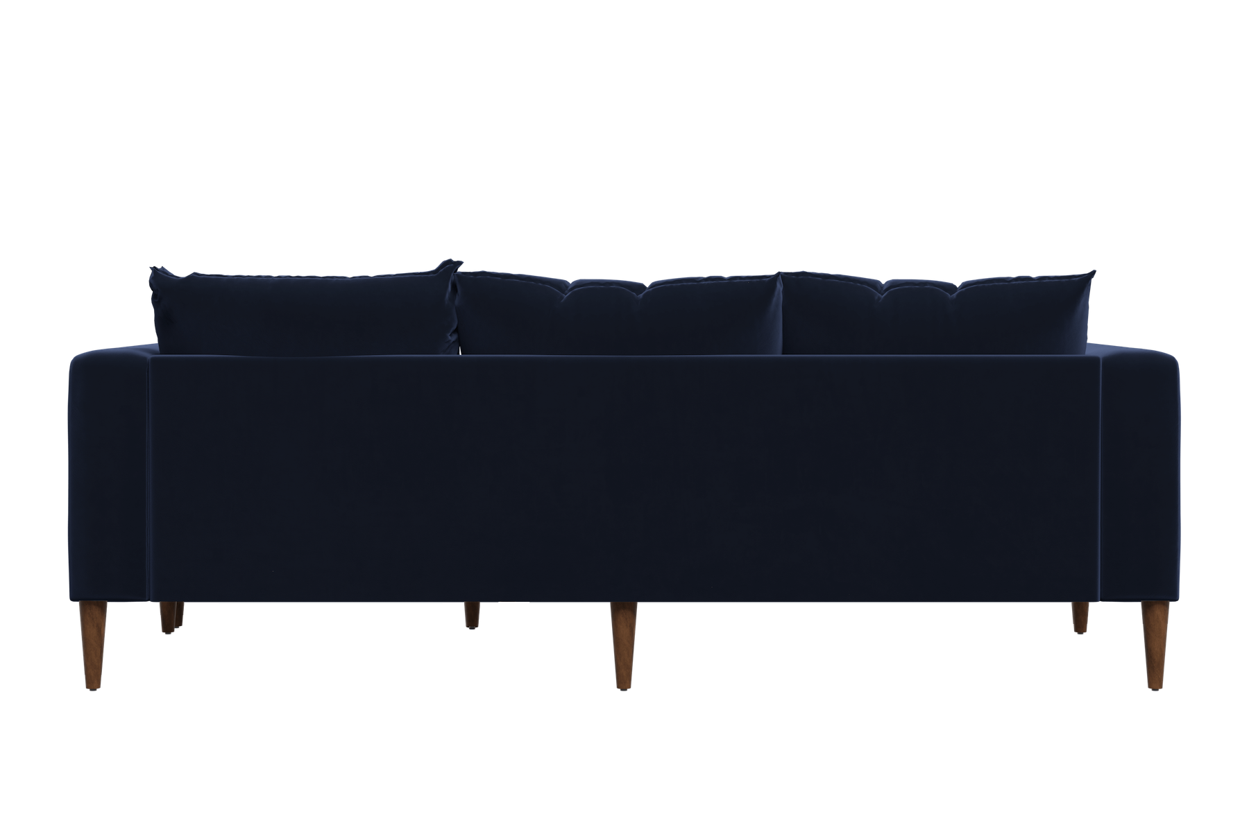 The Essential Sectional in Recycled Velvet