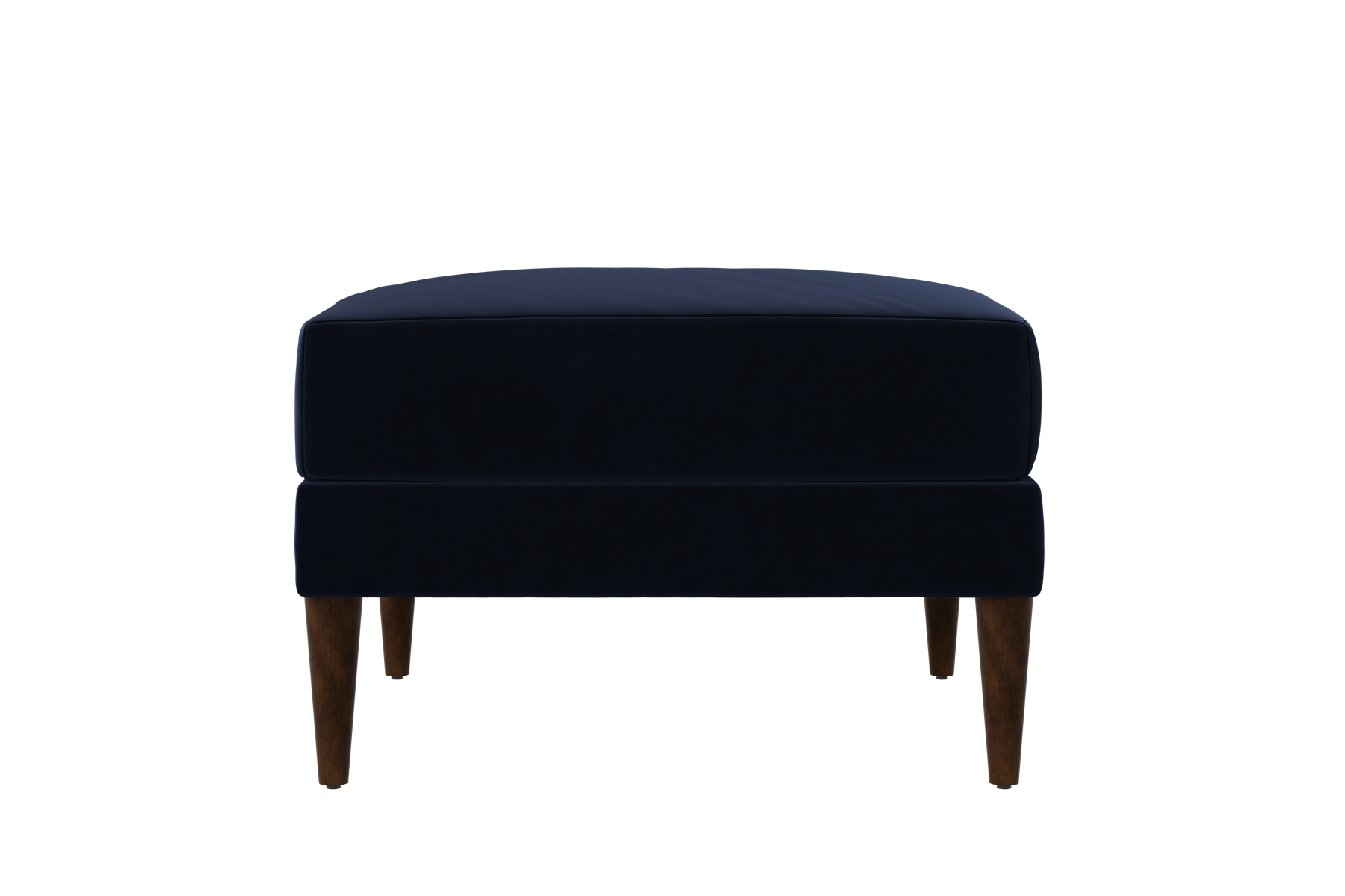 The Essential Ottoman in Recycled Velvet