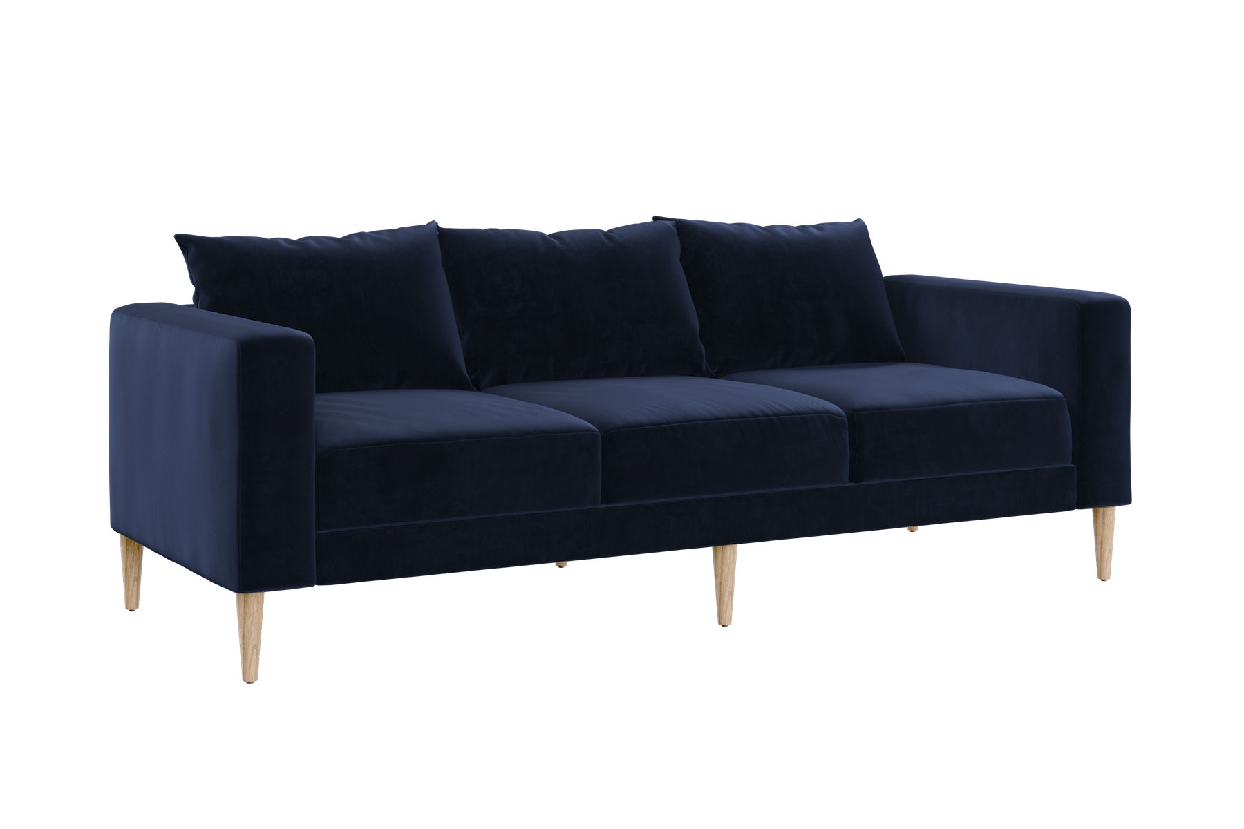 The Essential Sofa in Recycled Velvet