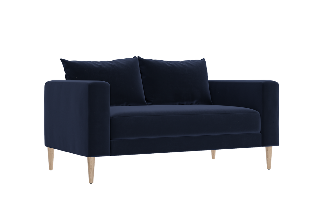 The Essential Loveseat in Recycled Velvet
