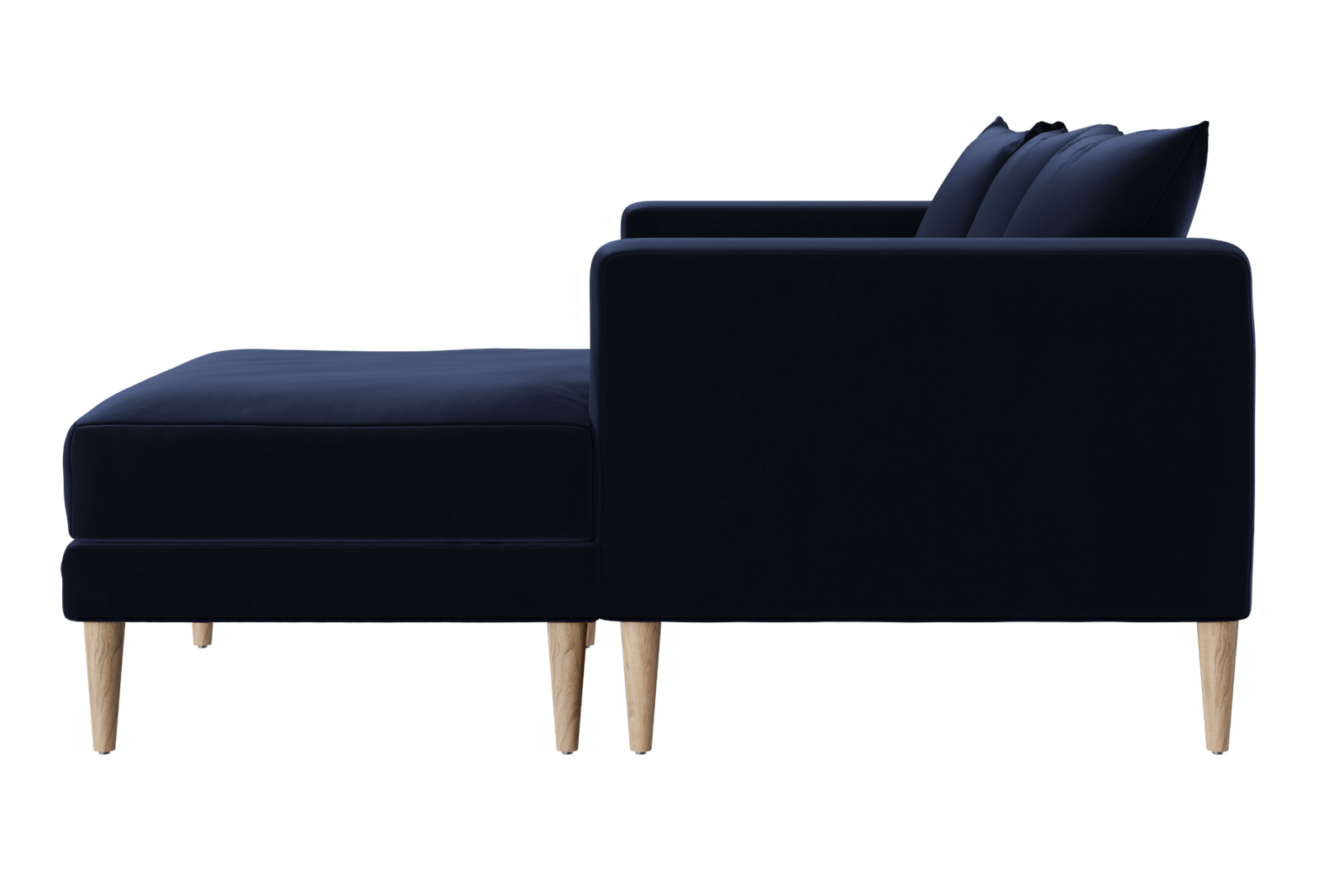 The Essential Sectional in Recycled Velvet
