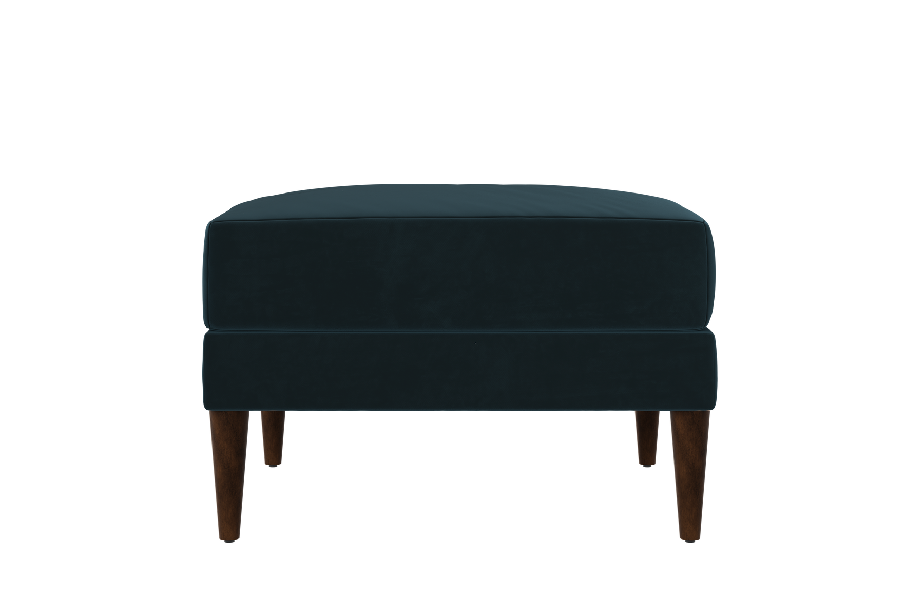 The Essential Ottoman in Recycled Velvet
