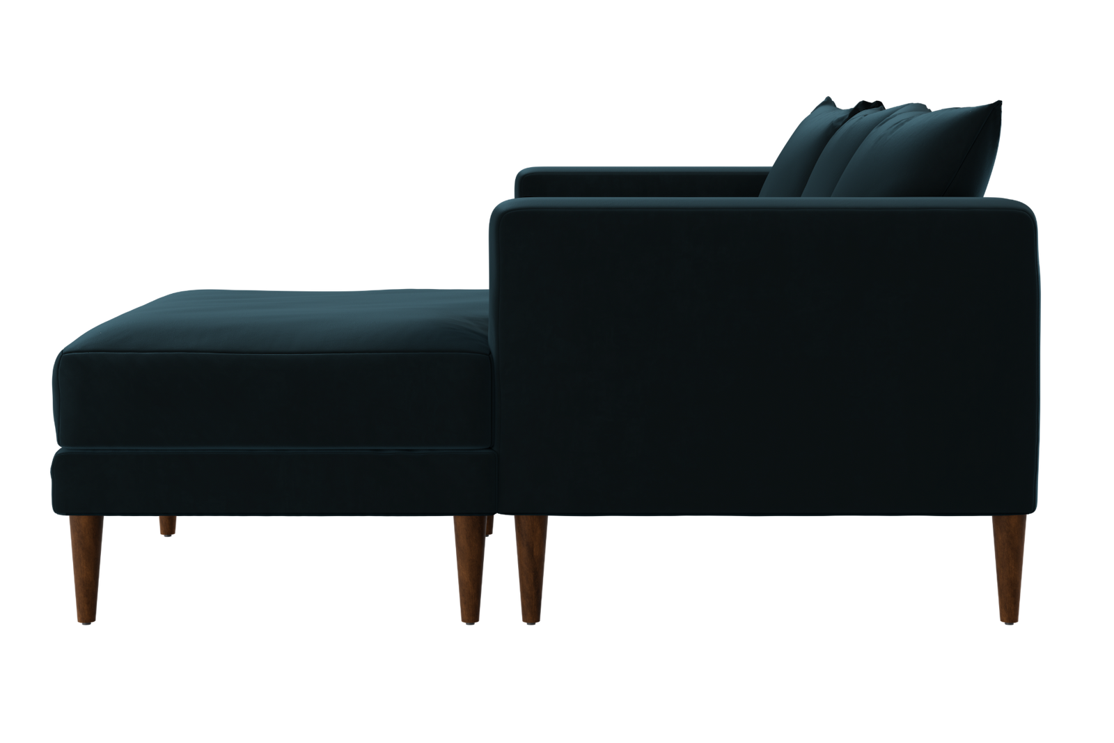 The Essential Sectional in Recycled Velvet