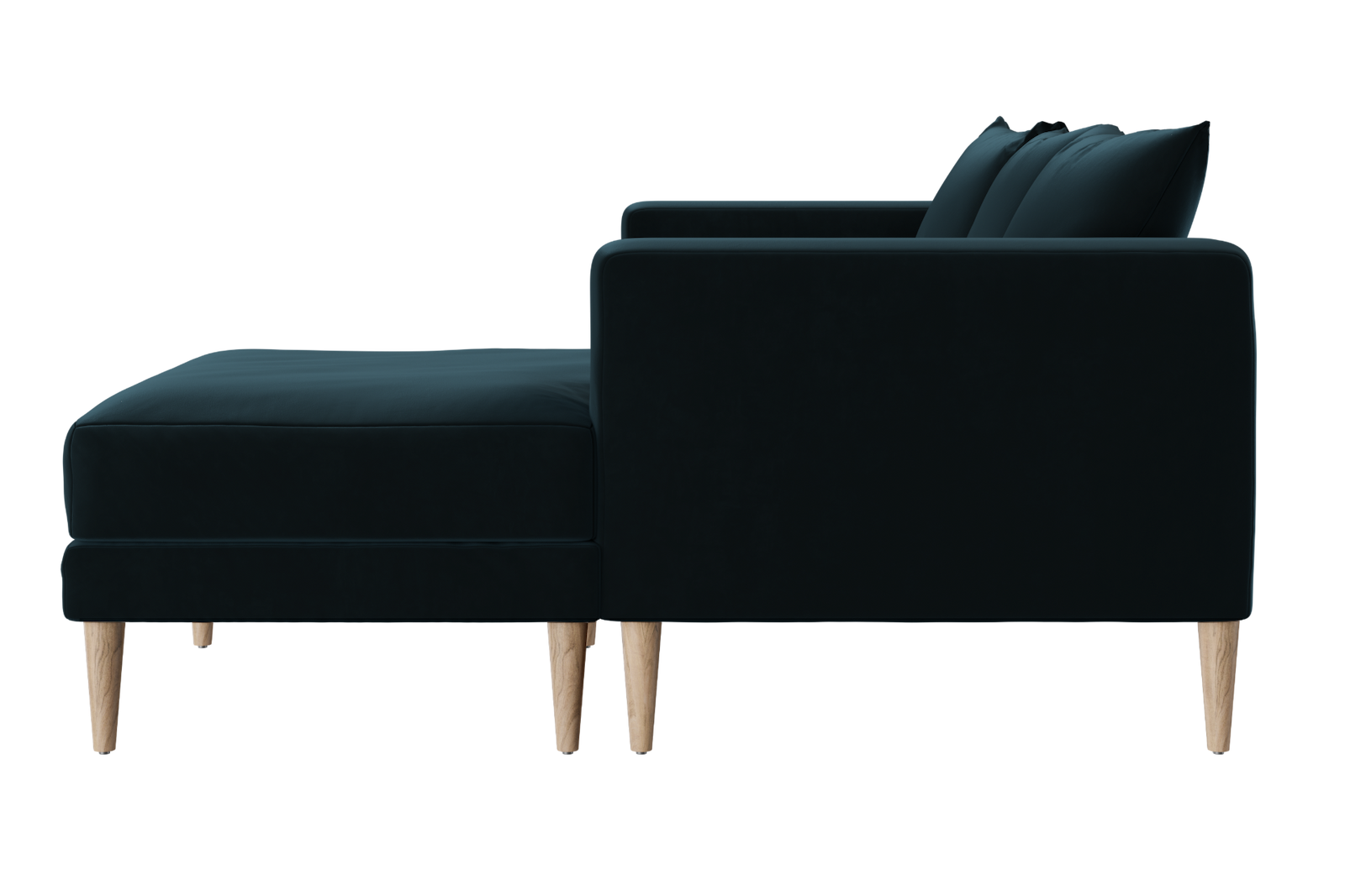 The Essential Sectional in Recycled Velvet