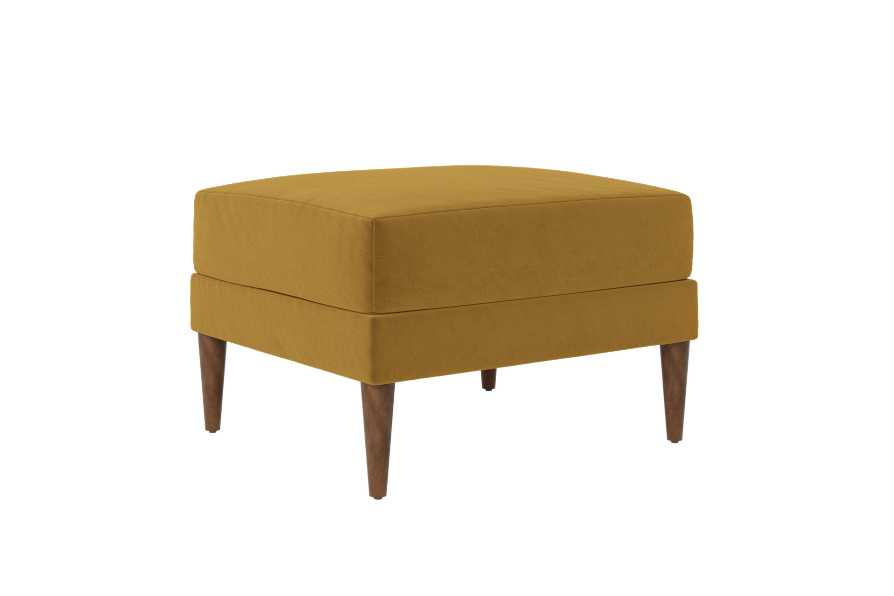 The Essential Ottoman in Recycled Velvet