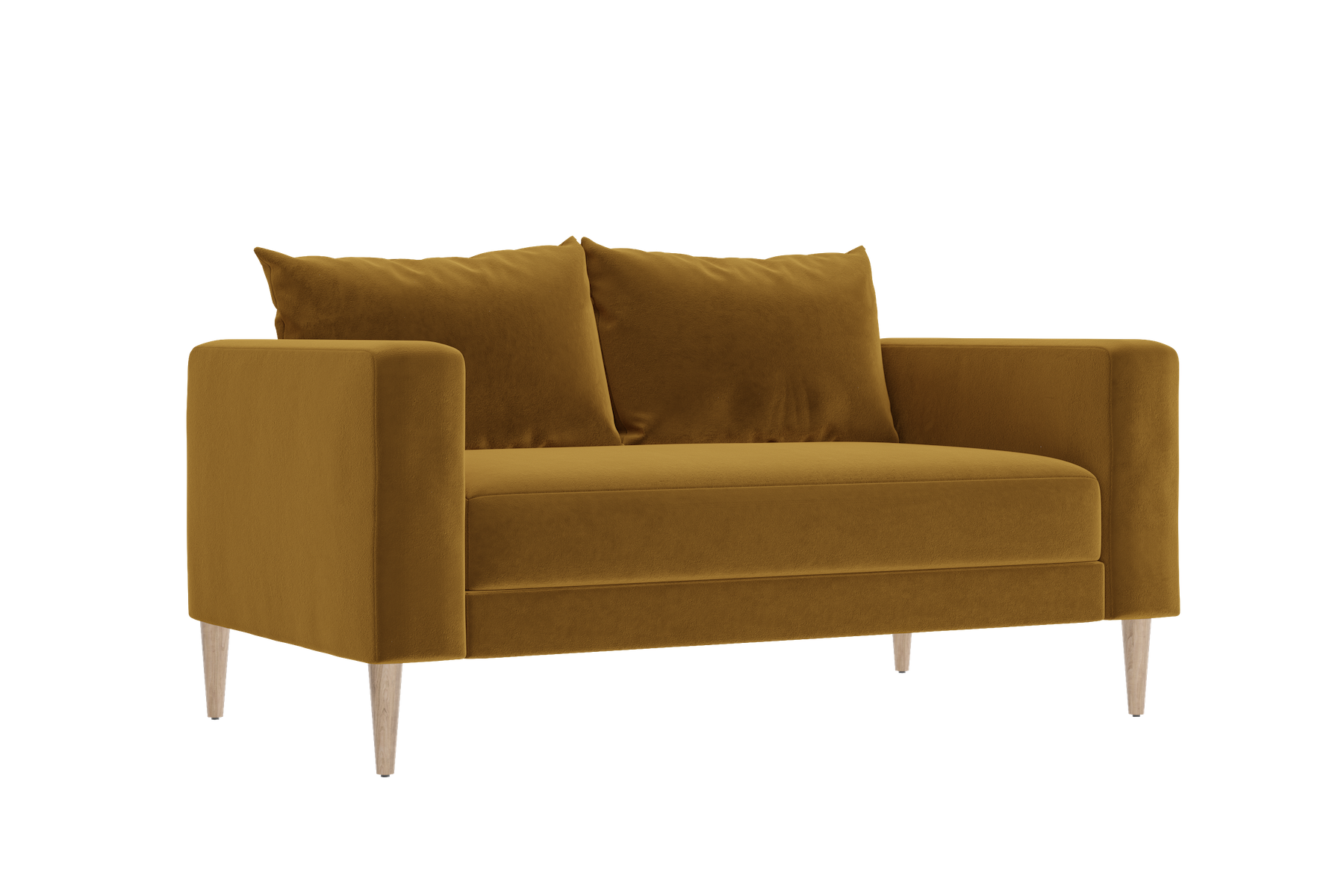The Essential Loveseat in Recycled Velvet