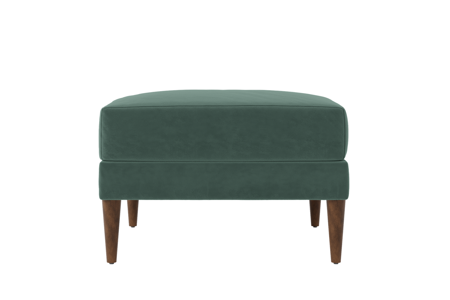 The Essential Ottoman in Recycled Velvet