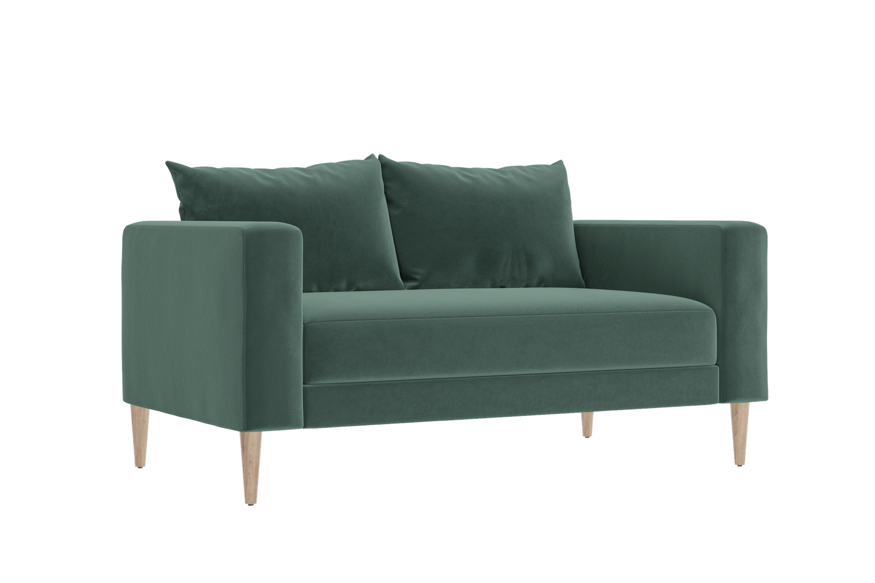 The Essential Loveseat in Recycled Velvet