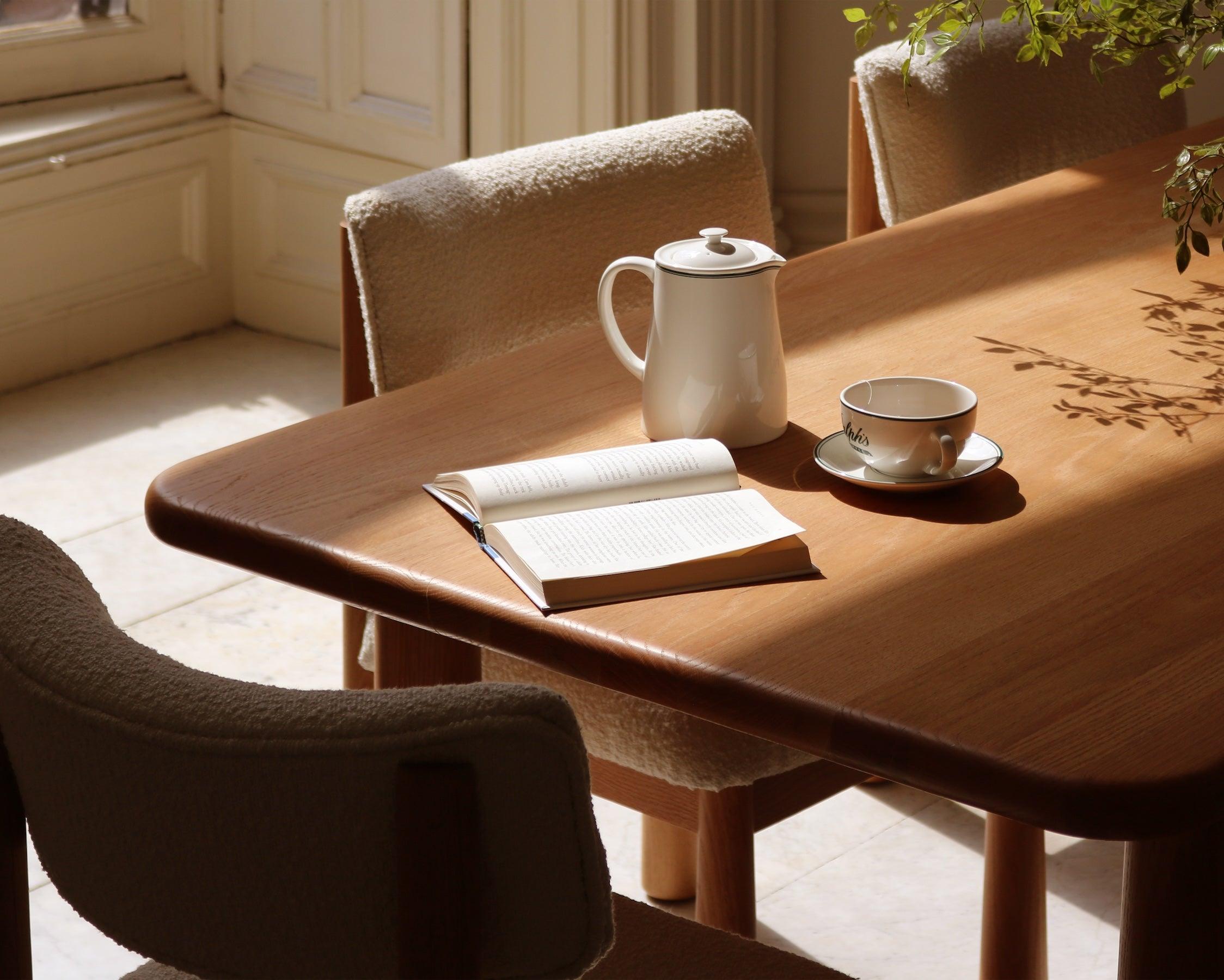 Topa Topa Rectangular Dining Table - Warm Oak