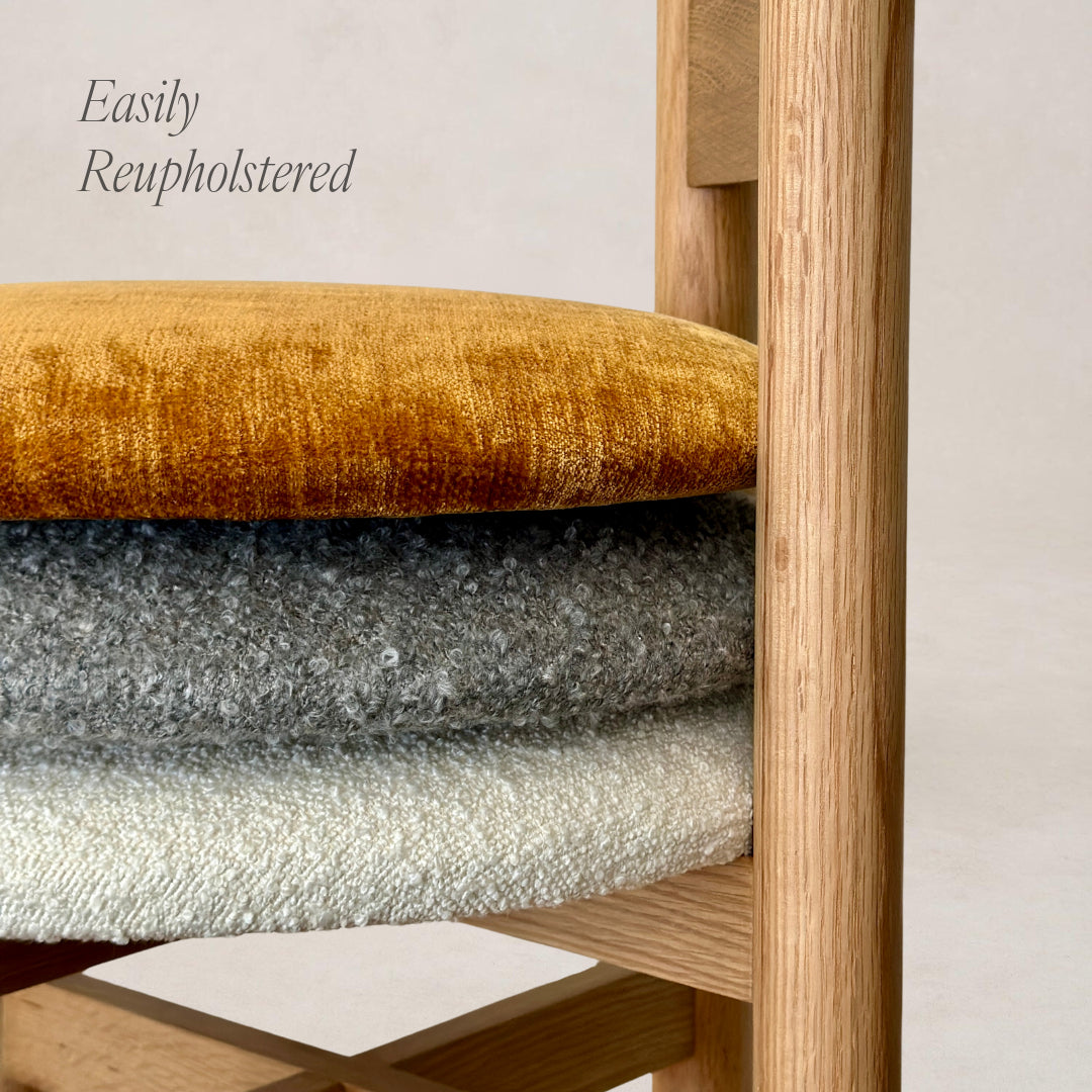 Teddy Counter Stool - Warm Oak