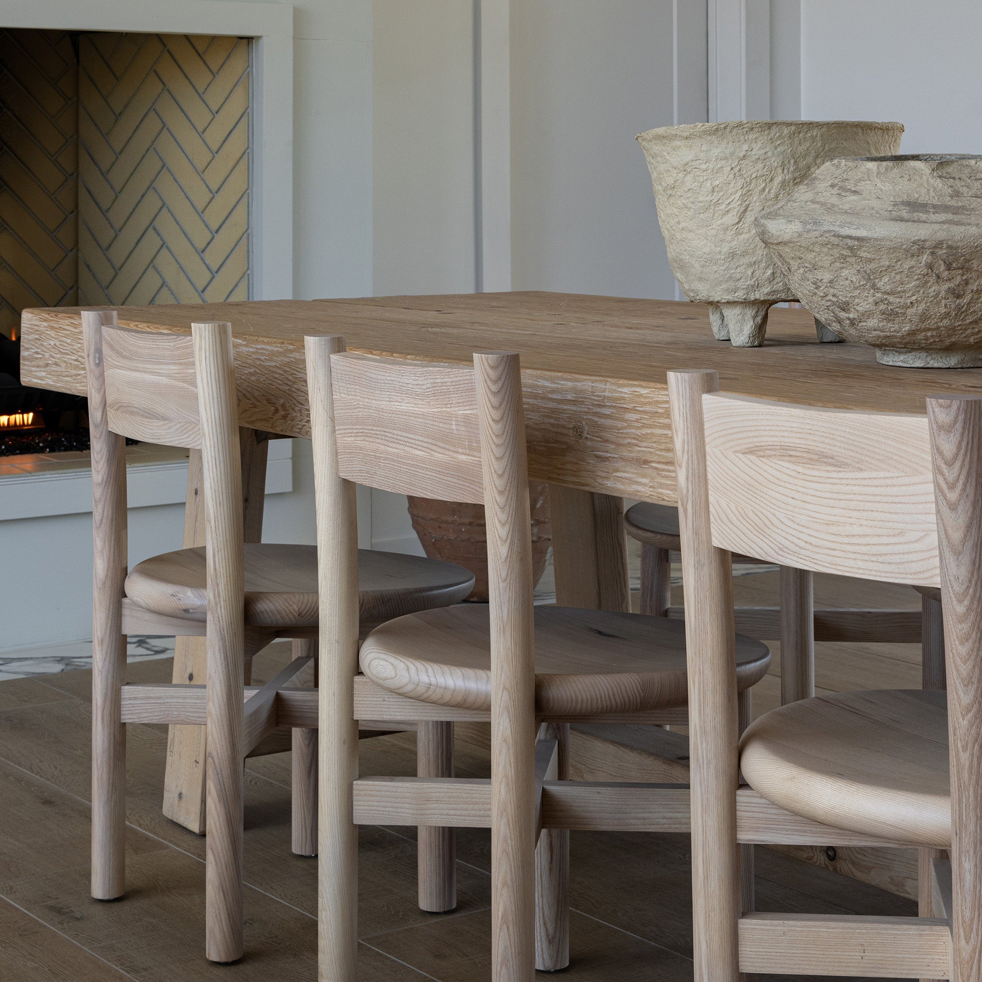 Teddy Wood Dining Chair - Natural