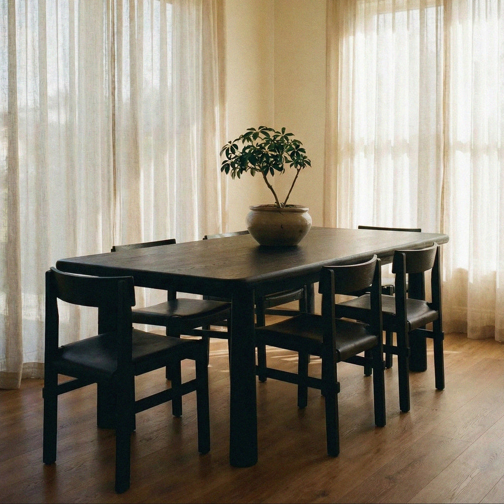 Topa Topa Rectangular Dining Table - Black