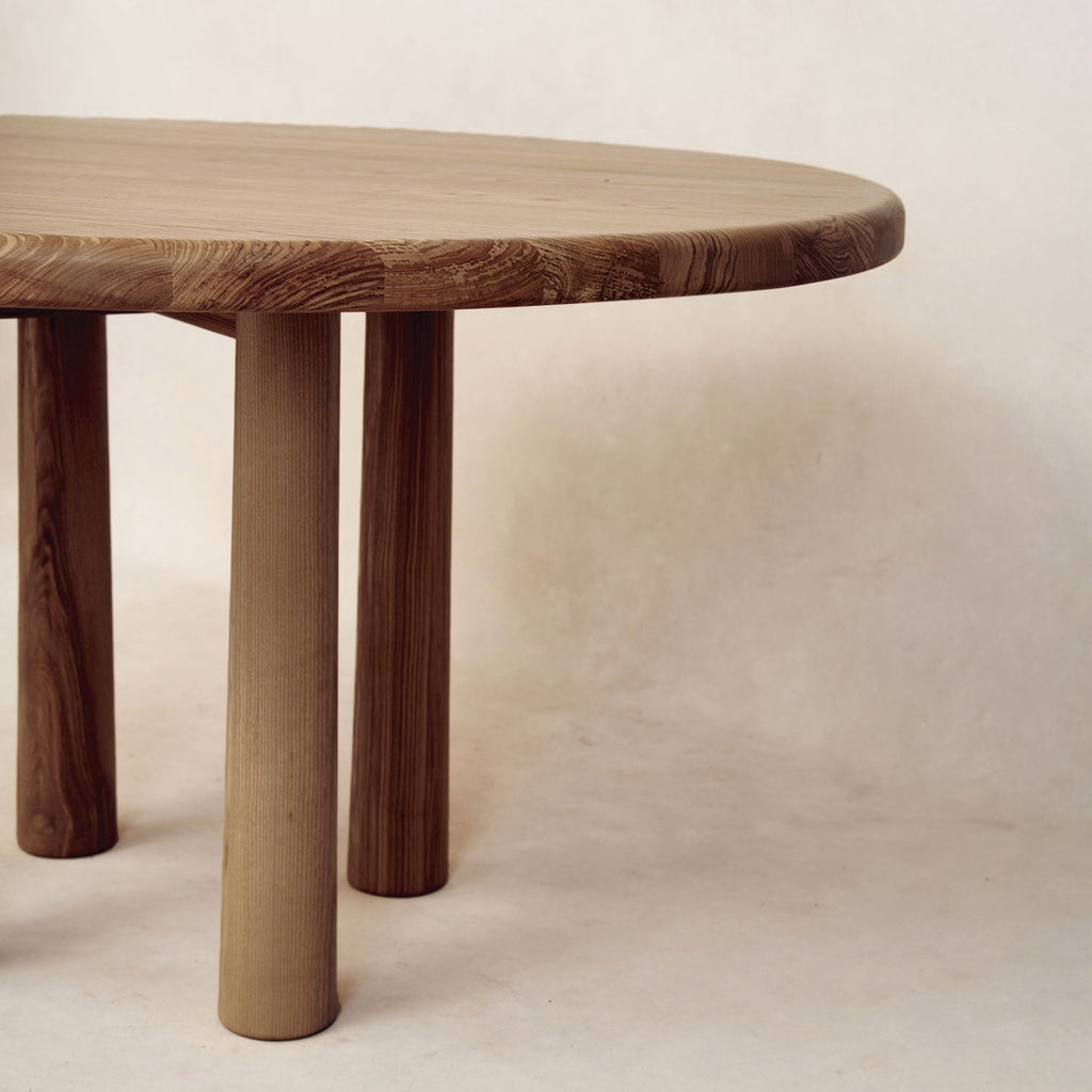 Round Topa Topa Dining Table - Mocha