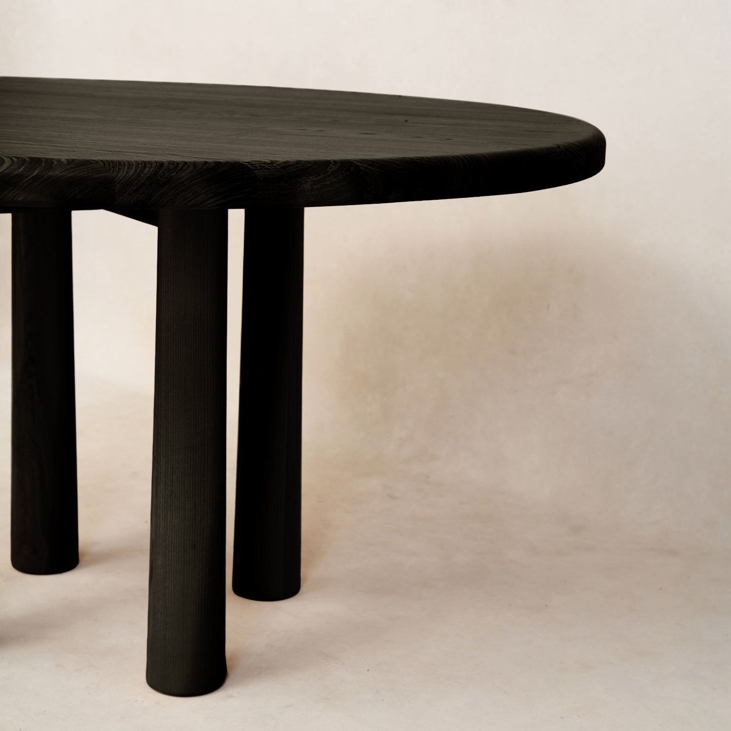 Round Topa Topa Dining Table - Black