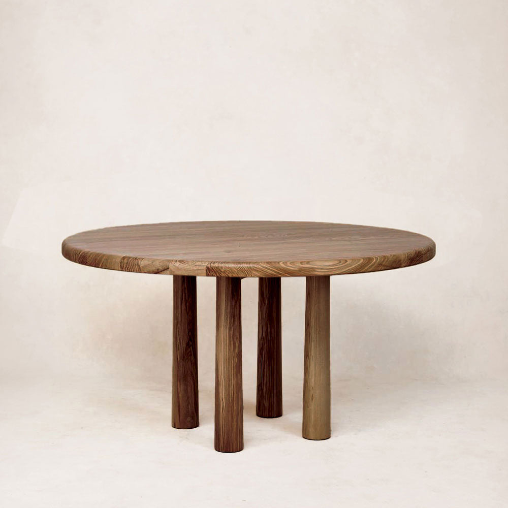 Round Topa Topa Dining Table - Mocha